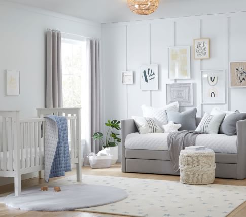 Hints of Blue Daybed Nursery