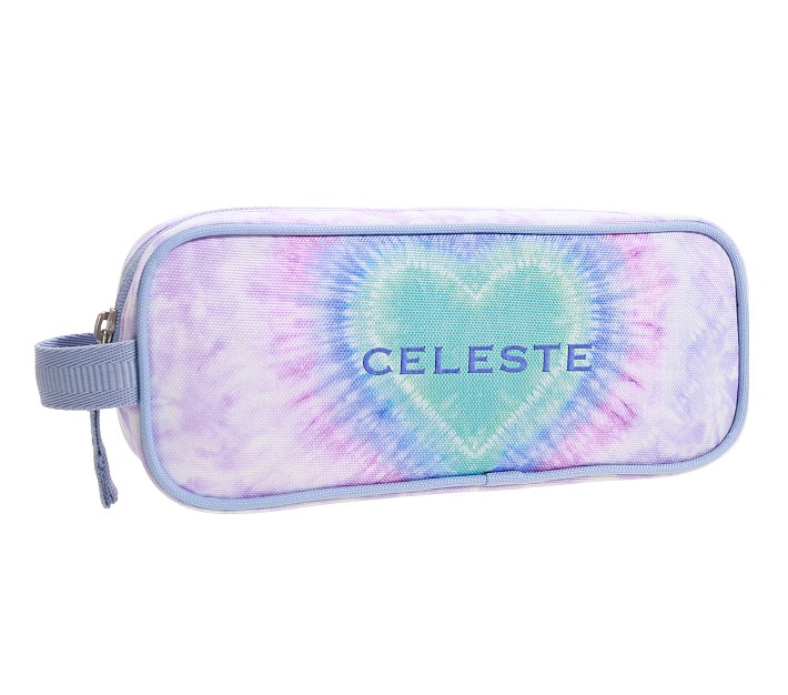 Mackenzie Lavender Heart Tie-Dye Backpack & Lunch Bundle, Set of 3