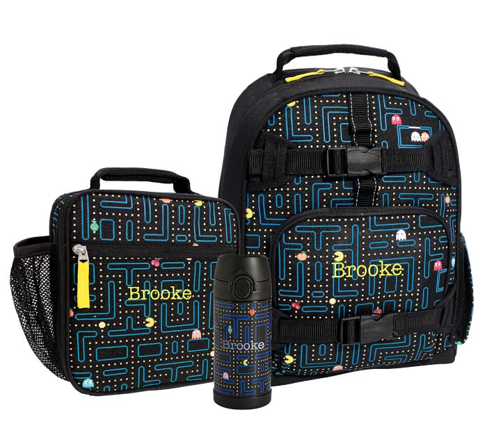 Mackenzie Pac-Man Glow-in-the-Dark Backpack & Lunch Bundle, Set of 3