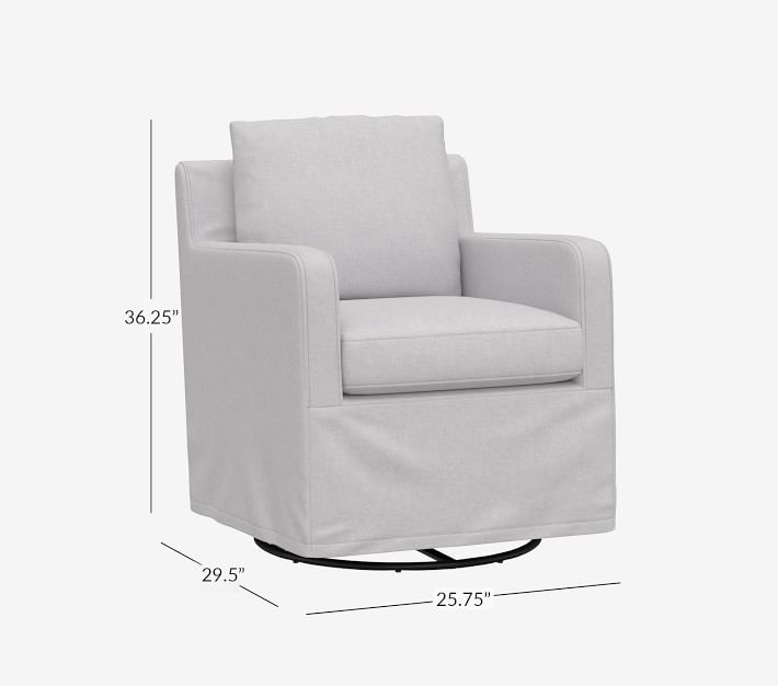 Merritt Slipcovered Nursery Glider Chair Pottery Barn Kids