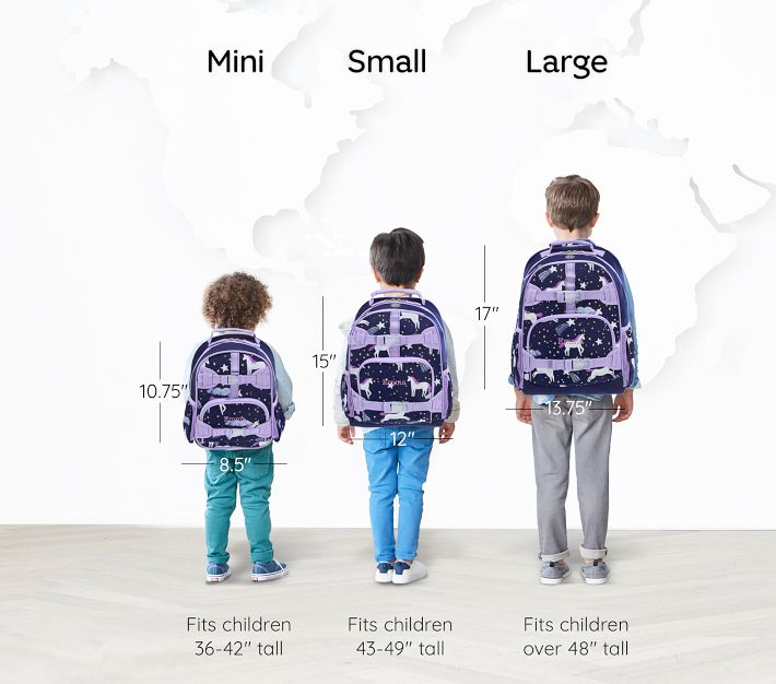 Mackenzie Navy Night Unicorn Glow-in-the-Dark Backpack & Lunch