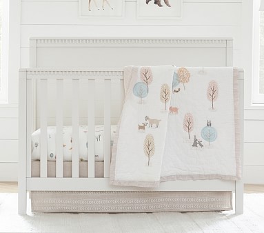 Pottery barn clearance baby crib bedding