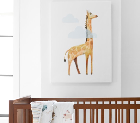 Minted® Long Neck Friend Framed Art by 2birdstone | Pottery Barn Kids