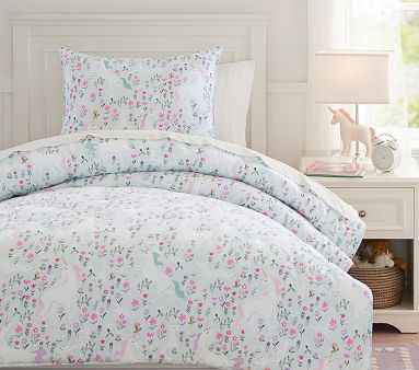 Mystical Unicorn Comforter & Shams | Pottery Barn Kids