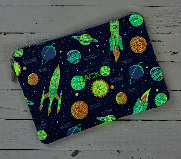 Mackenzie Navy Solar System Glow-in-the-Dark Tablet Case