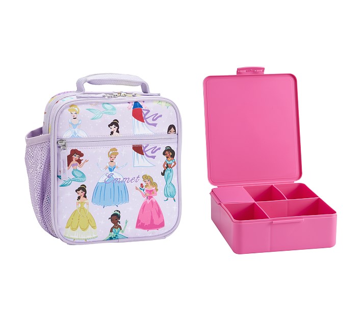 Disney Princess Backpack and Lunch Box Set for Girls - Bundle with Princess  School Bag, Lunch Bag, Stickers, and Water Bottle for Kids (Princess