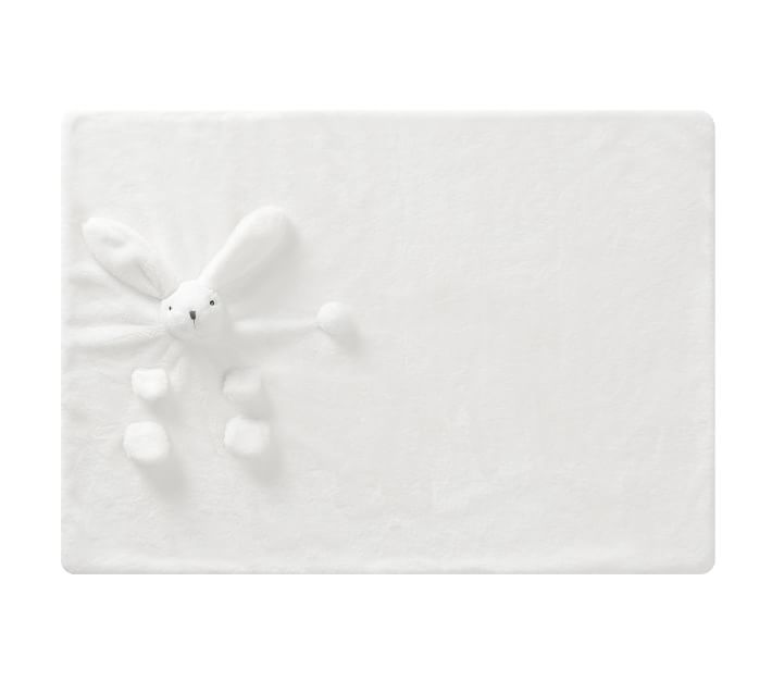 Fur Bunny Roll Up Baby Blanket Pottery Barn Kids