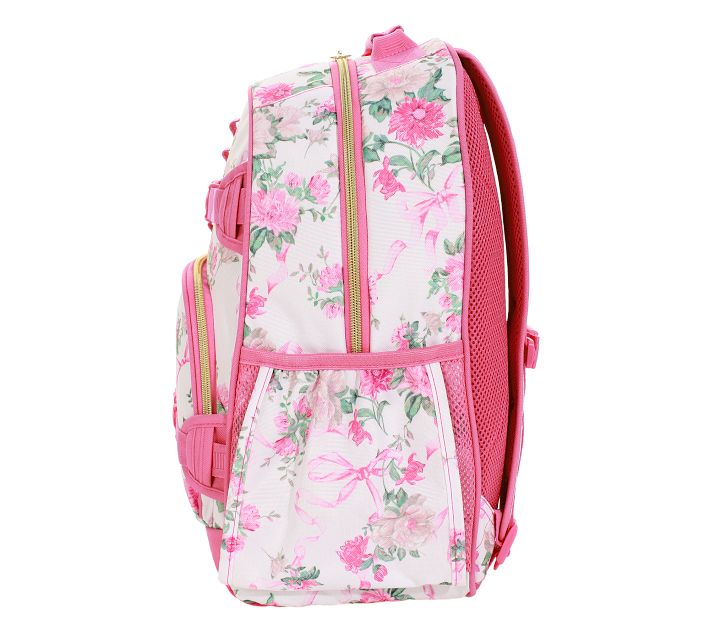 Mackenzie LoveShackFancy Cabbage Rose Backpack & Lunch Bundle, Set