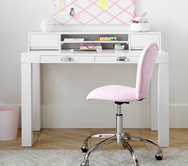 Parsons Mini Kids Desk & Hutch