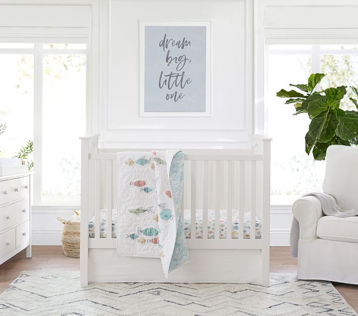 Pottery barn kids outlet kendall fixed gate crib