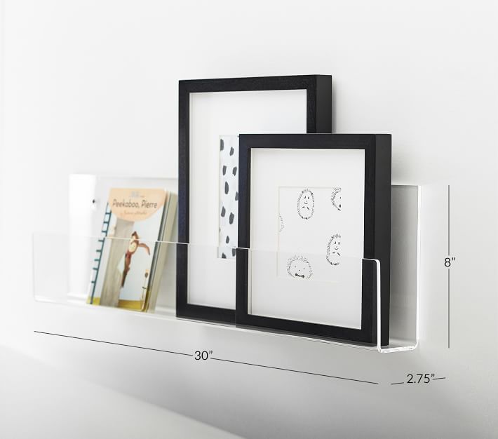 Acrylic Modern Wall Shelf