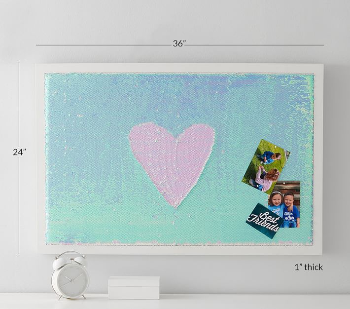 Flip Sequin Kids Bulletin Board