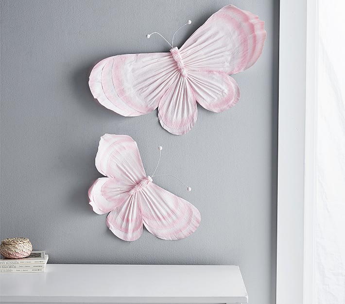 Butterfly Paper Decorations – Pink Moon Goods