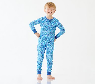 Yoycol Turtle Shell Kids Pajamas Set L