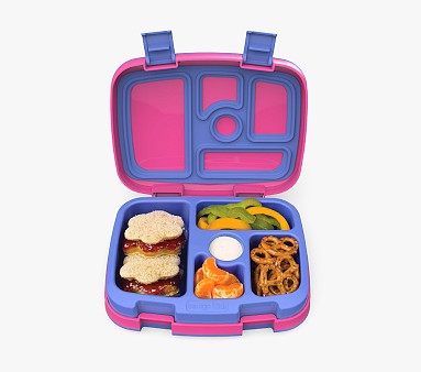 Bentgo Kids Chill Lunch & Snack Box | Kids Lunch Containers Green/Navy