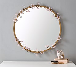 Grace Pink Flower Mirror