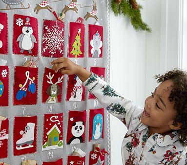 Quilted Kids Advent Calendar | Pottery Barn Kids