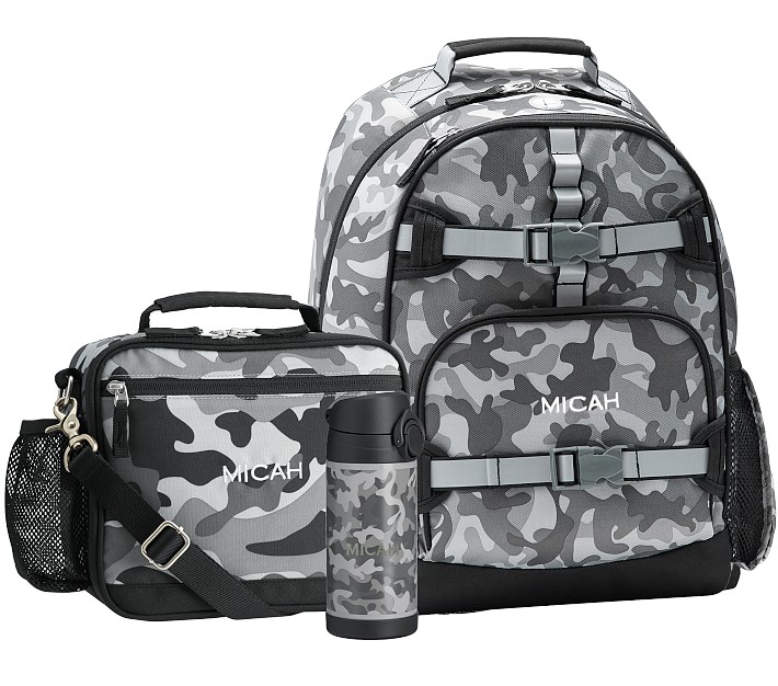 Mackenzie Baseball 3D Backpack & Lunch Bundle, Set of 3