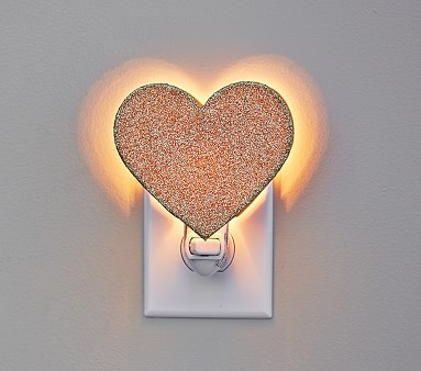 Thinking Of You - Heart-shaped Night Light