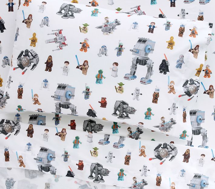 Lego Starwars wrapping paper or table dressing.