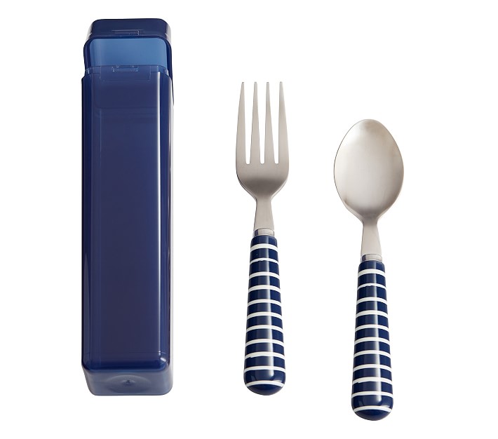 Utensils & Carrying Case Set  Pottery barn kids, Food containers