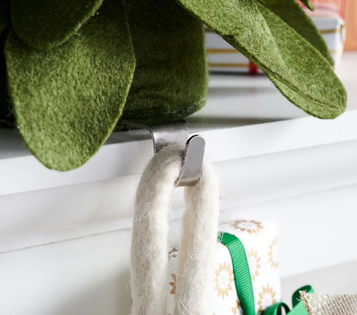 Felted Faux-Tree Stocking Holder