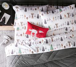 <em>Star Wars</em>™ Holiday Organic Sheet Set & Pillowcases