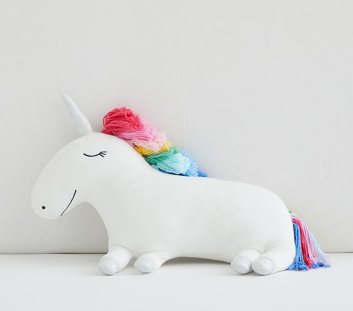 Kids shop unicorn pillow