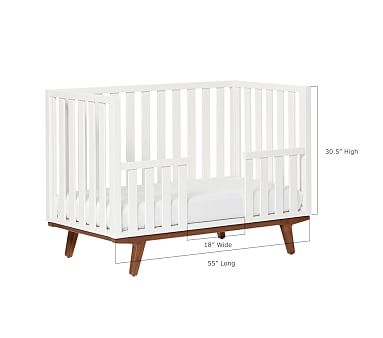 west elm x pbk Modern Toddler Bed Conversion Kit | Pottery Barn Kids