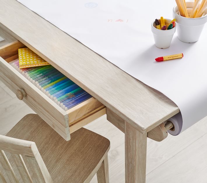 Kids Art Table and Chairs Set Craft Table with Large Storage Desk and –  shopGDLF