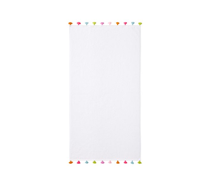 Artsy Garden Tassel Cotton Soft Bath Towel