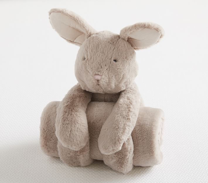 Pottery Barn Kids Bunny Snuggle Baby Gift Set