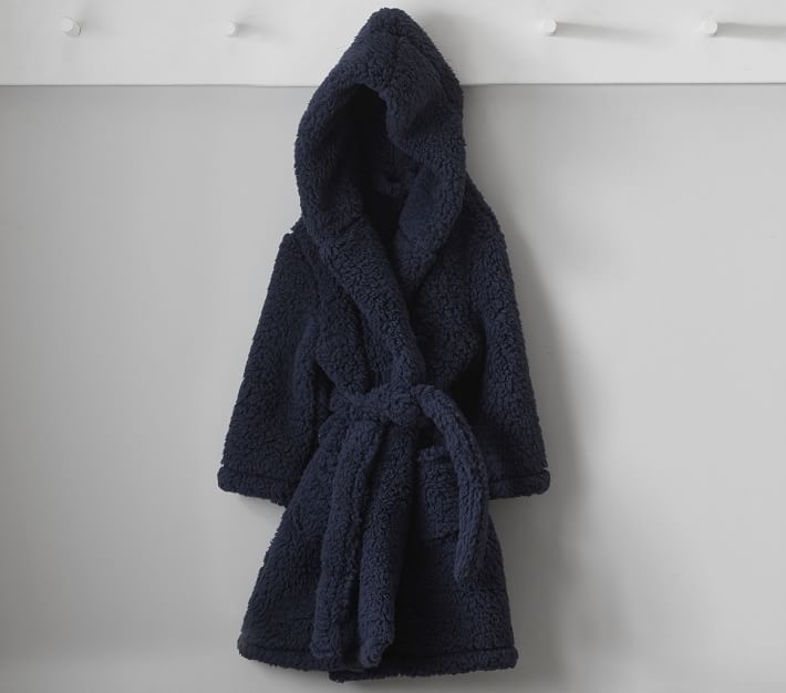 Solid Sherpa Robes Pottery Barn Kids