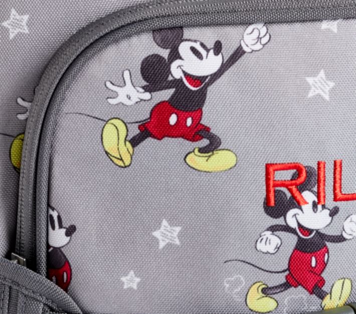 Disney Store Artist Series Gray Mickey Mouse Large School Backpack
