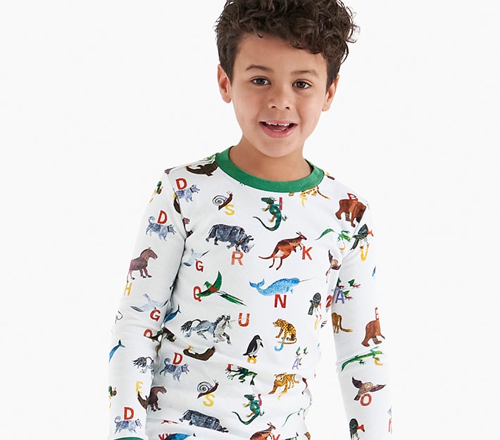 World of Eric Carle™ Organic Pajama Set | Pottery Barn Kids