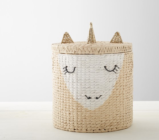 Unicorn Lidded Hamper