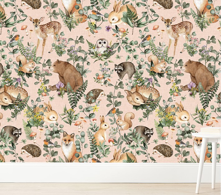 Download Minimalist Forest Animals Digital Art Wallpaper  Wallpaperscom