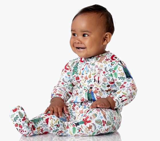 Rifle Paper Co. Nutcracker Organic Nursery Pajama