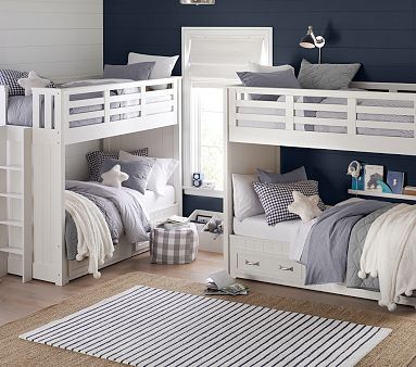 Belden Twin-Over-Twin Kids Bunk Bed | Pottery Barn Kids