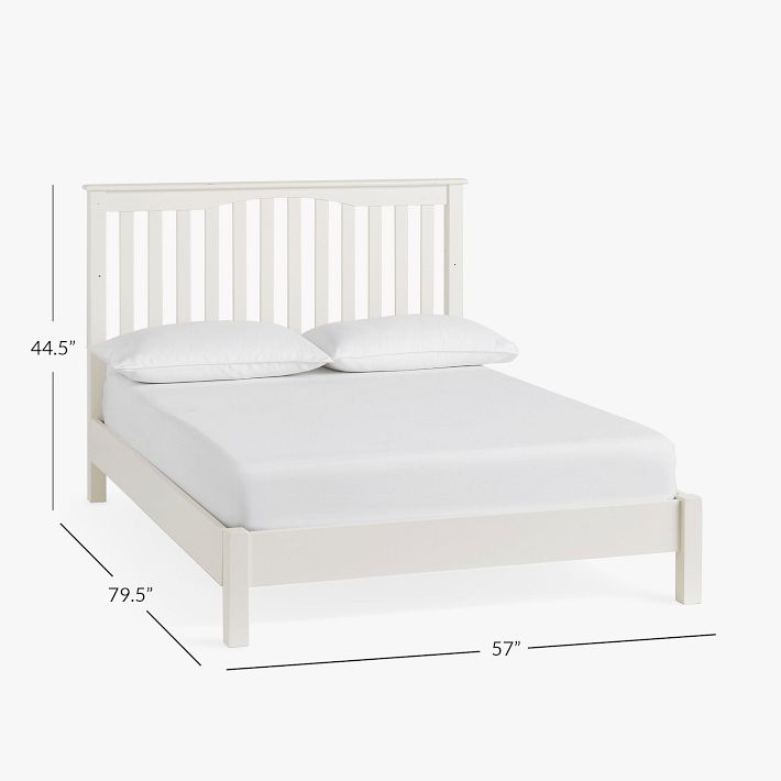 Kendall 4in1 Low Footboard Full Bed Conversion Kit Only Pottery