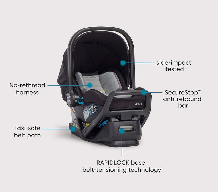 Baby Jogger City Sights® Infant Travel System Pottery Barn Kids