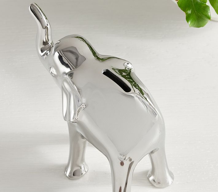 Mark & Graham x pbk Silver Piggy Bank