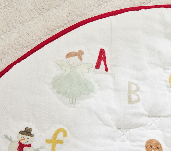 Seasonal ABC Muslin Travel Play Mat Pottery Barn Kids