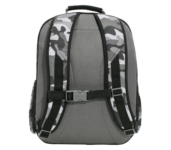 Mackenzie Gray Classic Camo Reflective Backpacks | Pottery Barn Kids