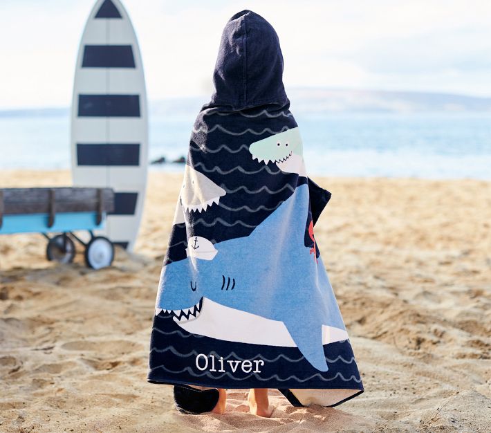 Personalized beach best sale towels pottery barn