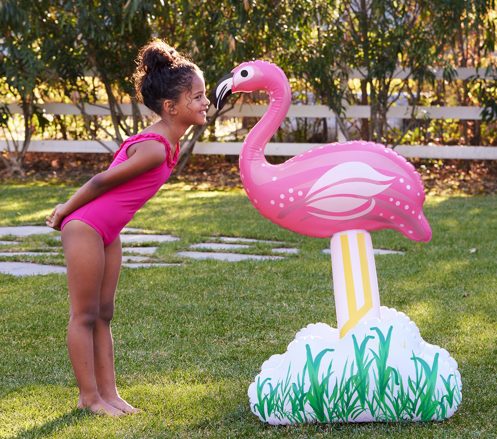 Alt image 1 for Flamingo Inflatable Sprinkler