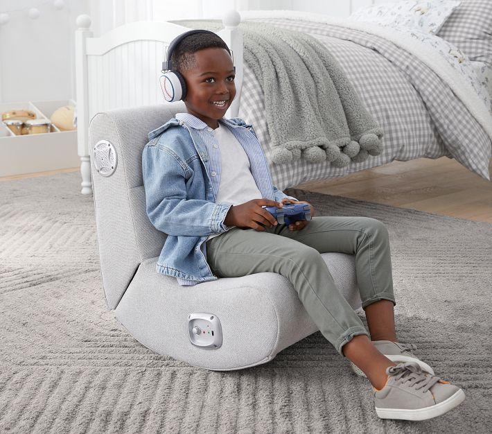 Gray Mini Gaming Chair Pottery Barn Kids