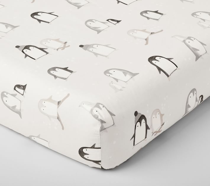 Penguin crib shop sheets