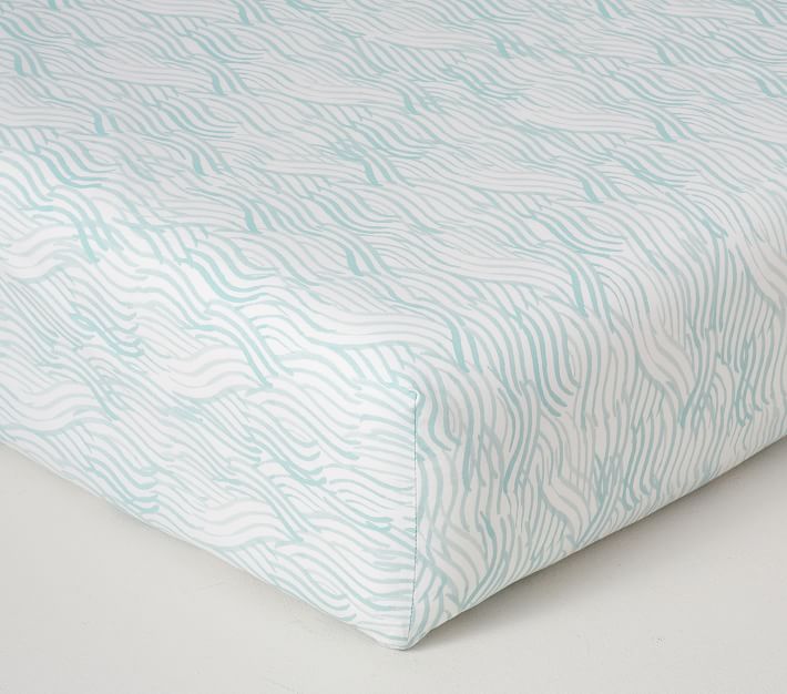 Wave on sale crib sheet