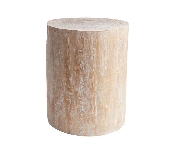 Wood Stump Side Table | Pottery Barn Kids